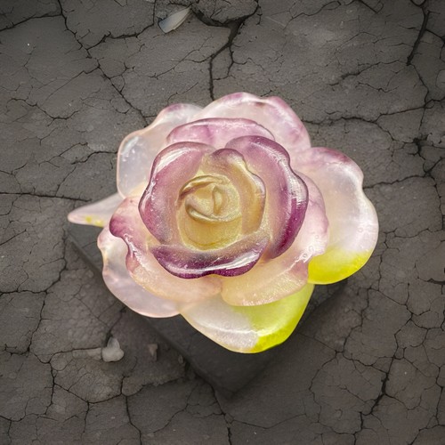 Presse papier rose multicolore - presse,