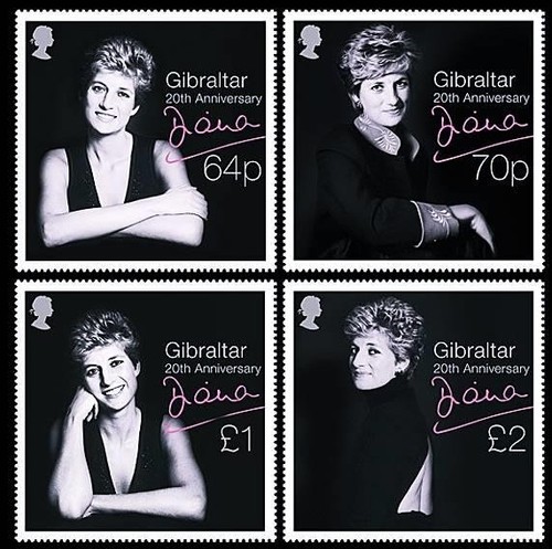 Gibraltar 2017 princess diana - princess,
