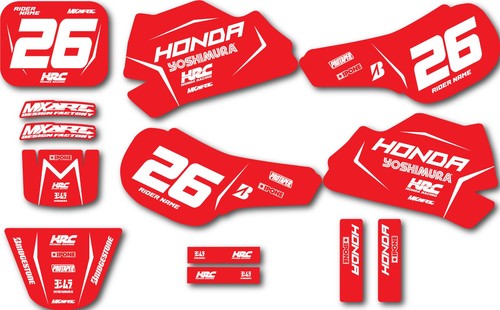 Full custom graphic kit - graphic, honda