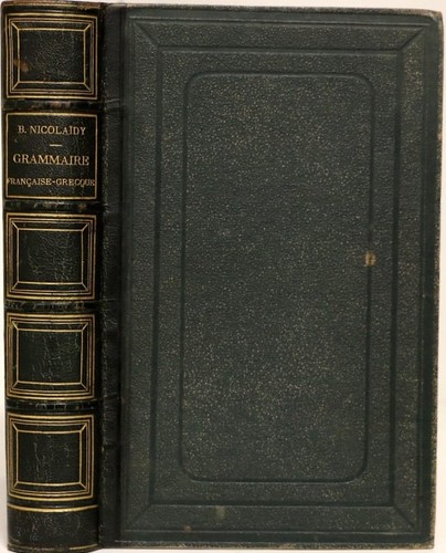Nicolaïdy grammaire - (b.),