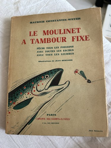 Livre ancien sur pêche le - livre, la