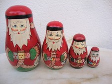 poupée russe Père Noèl , Déco pour fêtes ...