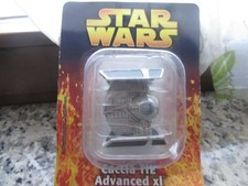 Star Wars TIE FIGHTER ADVANCED X1 Modèle De Vaisseau Spatial DIECAST De Agostini