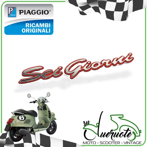 Emblème adhésif vespa - vespa, 6