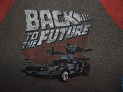 Back the future shirt - back,