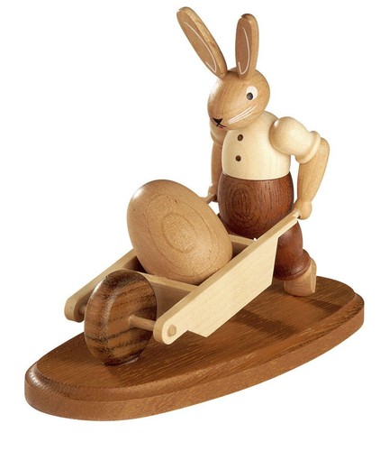 Figurine pâques lapin avec - figurine,
