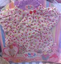 ensemble 2 pieces cerises  baby born 43cm