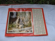 Almanach des ptt , Calendrier