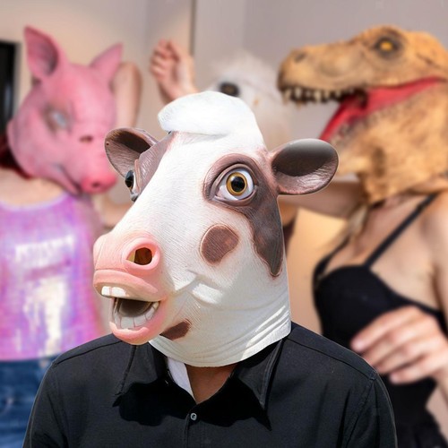Masque vache halloween en - masque,