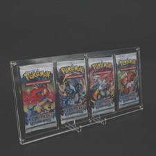 Plexi PROTECTION - Pokemon / Yu-Gi-Oh 4 Booster Frame - UV Resistant