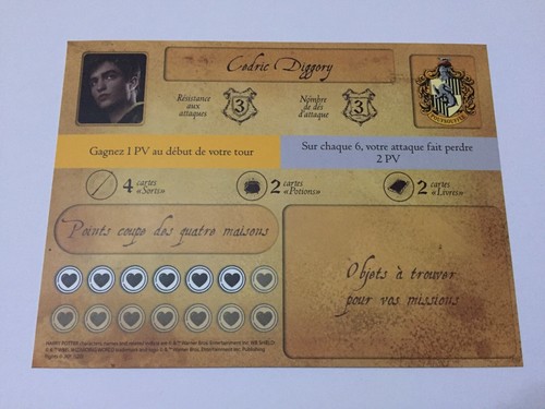 Fiche personnage cedric - fiche,