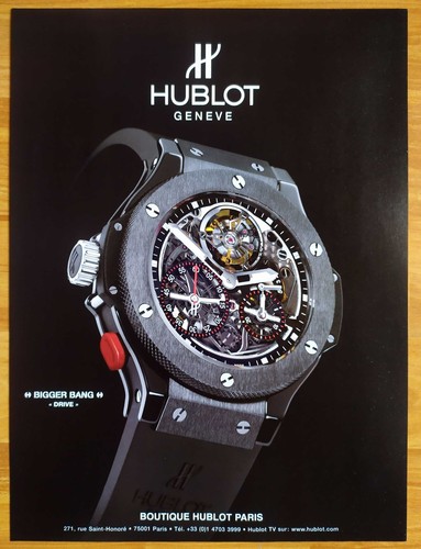Publicité papier montre - publicité,