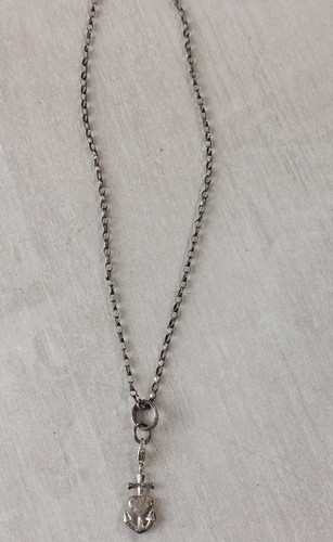 Collier pendentif croix - +,