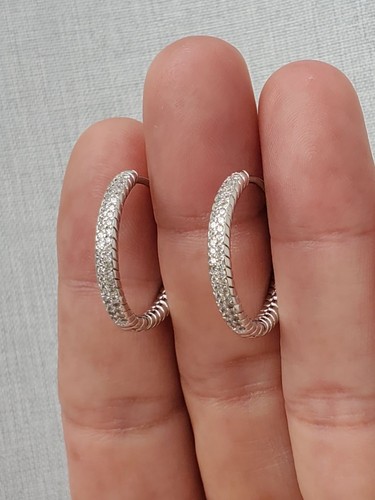 Anneaux argent sterling - en, 925