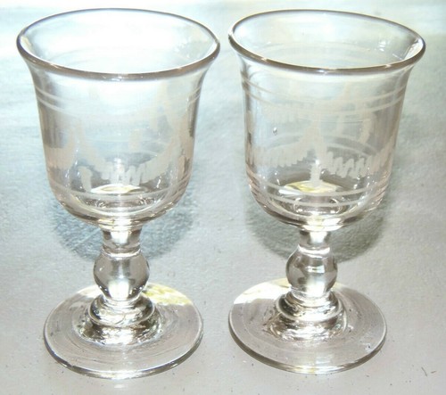 Verres pieds verre - *2, a