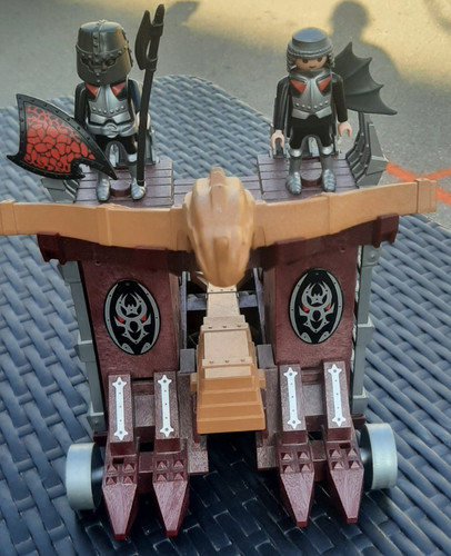 Playmobil catapulte géante - catapulte,