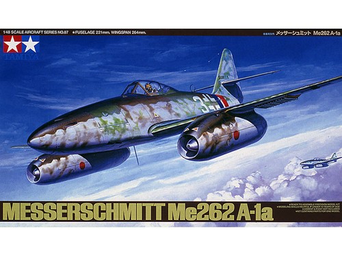 Tamiya messerschmitt me262 - messerschmitt,