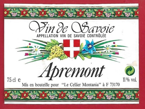 120 etiquette vin - vin, savoie