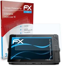 atFoliX 3x Protecteur d'écran pour Lowrance HDS Live 16 clair