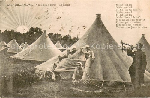 Camp chalons heures du - 5,