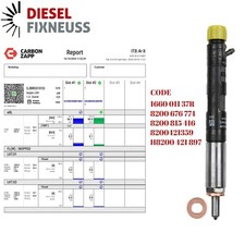 Injecteur Renault Clio Kangoo