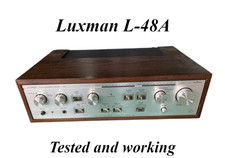 Amplificateur stéréo intégré Luxman L-48A d'occasion circuit bêta DUO testé...
