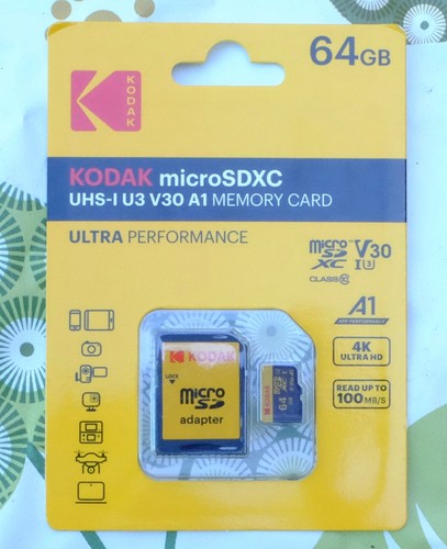 Kodak carte micro 64gb - kodak,