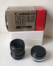 objectif canon fd 50 mm f 3.5