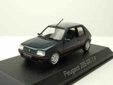 PEUGEOT 205 GTI 1.9 SORRENTO GREEN 1992 NOREV 471718 1/43 METAL PHASE II