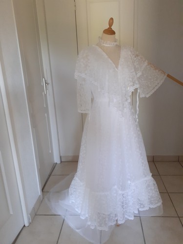 Robe mariée fait maison - robe,