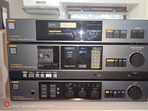 Ensemble vintage thomson - hi-fi,