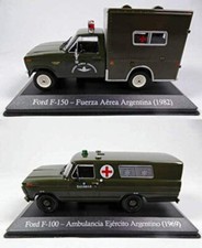 LOT 2 1/43 SALVAT Vehiculos Inolv. Servicios: Ford F-100 et F-150