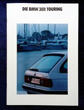 BMW 3 Series E30 Touring Brochure 1/1992, 316i 318i 325i 325iX 324td
