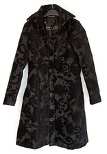 Manteau long femme Noir marque DESIGUAL NEUF