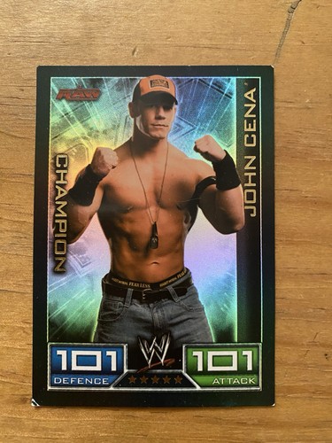 Carte john cena champion - cena, topps