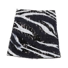 Femme Paillettes Faux Mohair