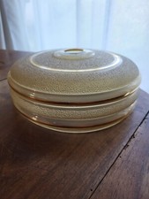 Globe glass for vintage hanging lighting granite glass and gilding set of 4