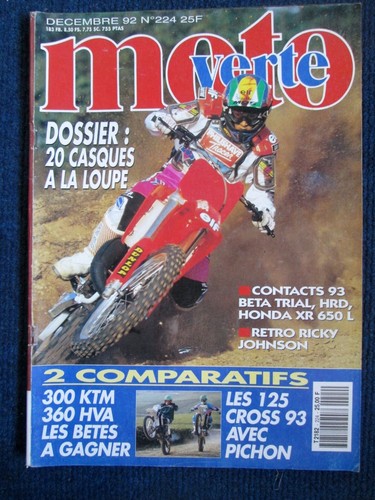 Moto verte 224 - verte, essai