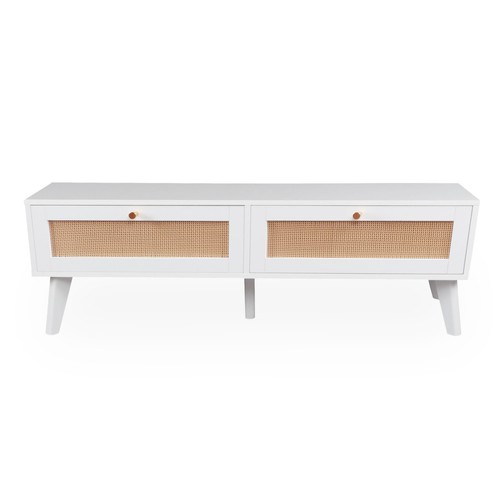 Table basse cannage rotin - basse, en