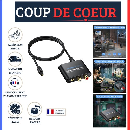 Convertisseur audio optique