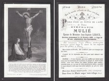 Image Mortuaire - Dame