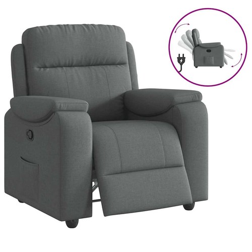 Fauteuil inclinable gris - inclinable,