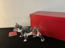 GM Baccarat Crystal Husky Sled Dog