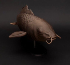 Sublime Poisson Carpe Koï Sur Socle Décoration Mer