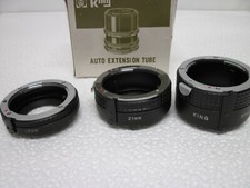 King :  Auto Extension Tube   13 - 21 - 31 mm