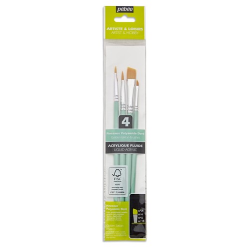 Pinceaux acrylique - acrylique,