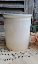 ANCIEN POT BLANC A CONFITURE