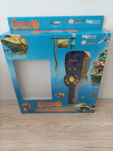 Canne pêche bleue - bleue, cocoto