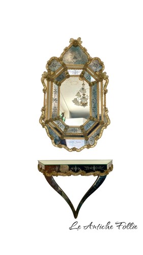 Miroir vénitien murano - miroir, +