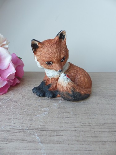 Figurine renard roux - figurine, en